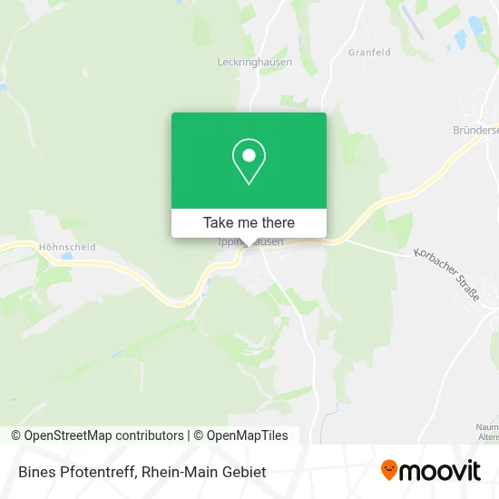 Bines Pfotentreff map