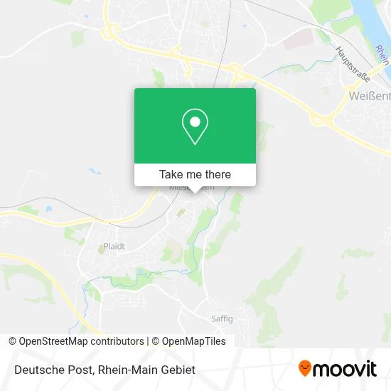 Deutsche Post map