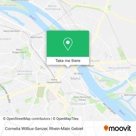 Cornelia Willius-Senzer map