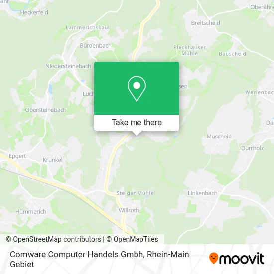 Comware Computer Handels Gmbh map