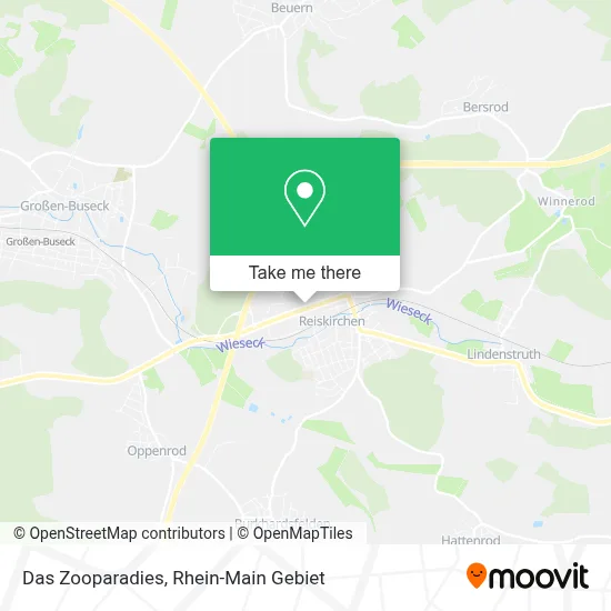Das Zooparadies map