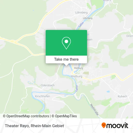 Theater Rayo map