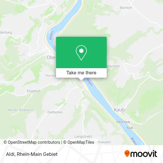 Aldi map