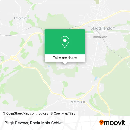Birgit Dewner map