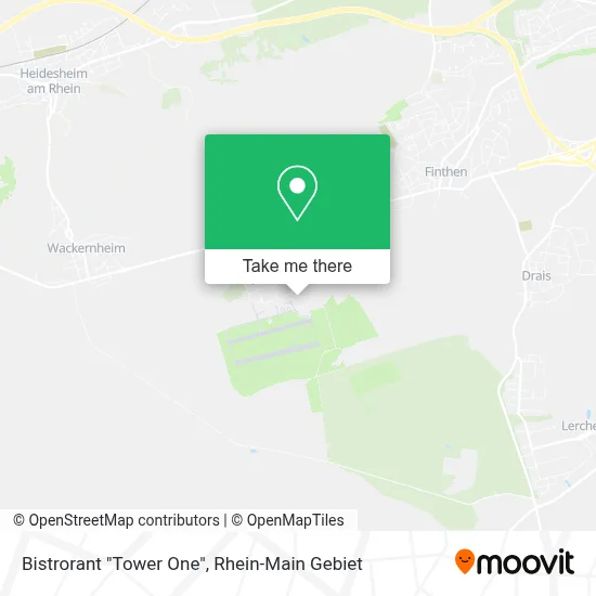 Bistrorant "Tower One" map
