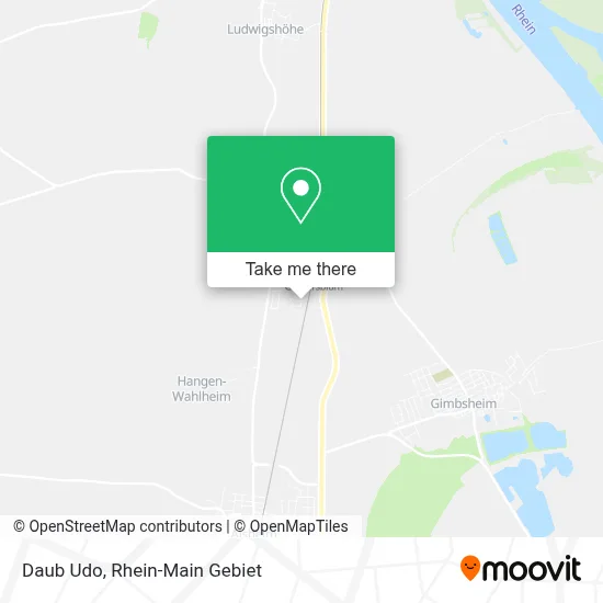 Daub Udo map