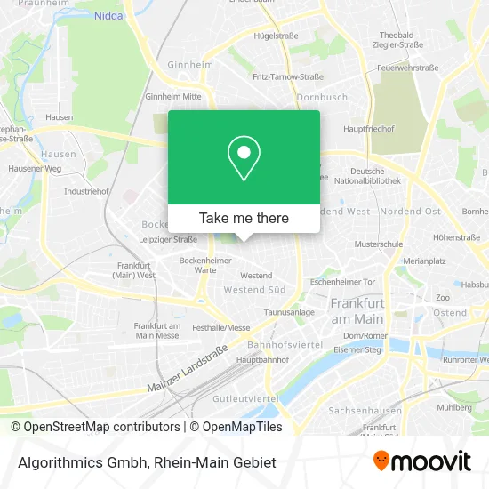 Algorithmics Gmbh map