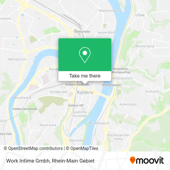 Work Intime Gmbh map