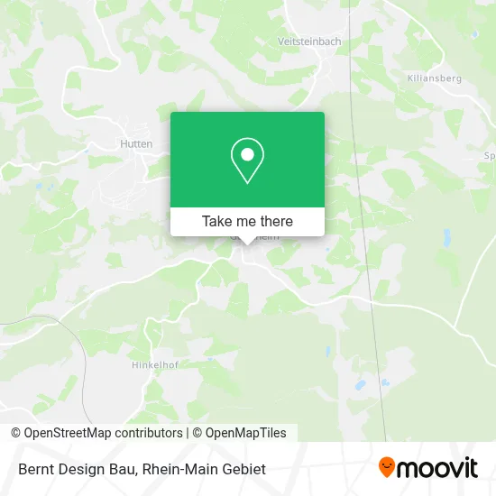 Bernt Design Bau map