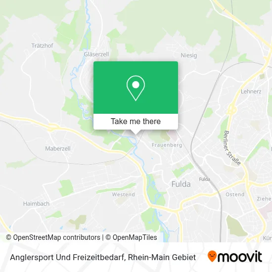 Anglersport Und Freizeitbedarf map
