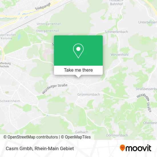Casm Gmbh map