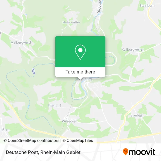 Deutsche Post map