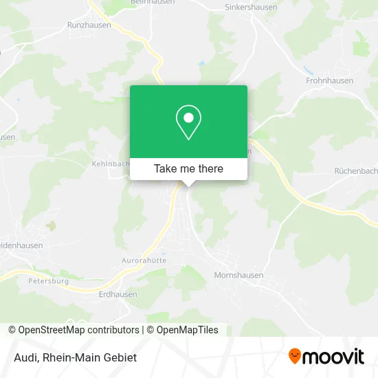 Audi map