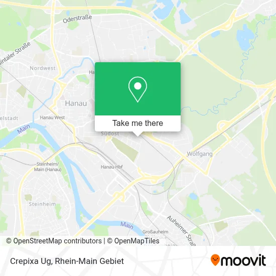 Crepixa Ug map