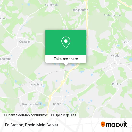 Ed Station map