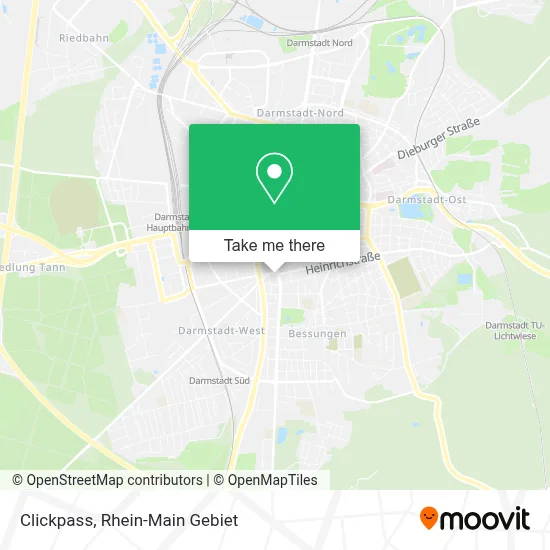 Clickpass map