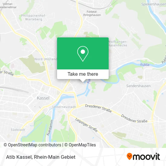 Atib Kassel map