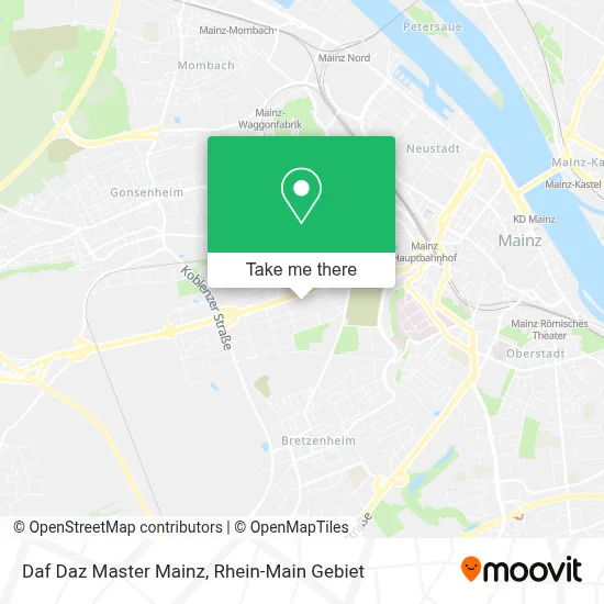 Daf Daz Master Mainz map