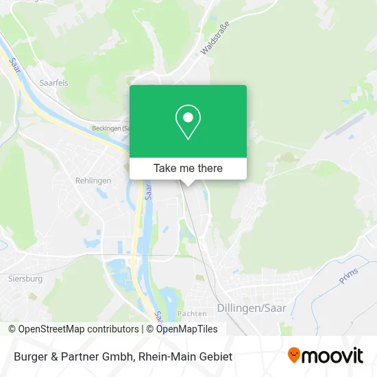Burger & Partner Gmbh map