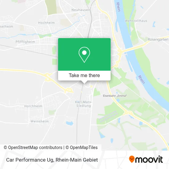 Car Performance Ug map