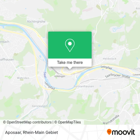 Aposaar map