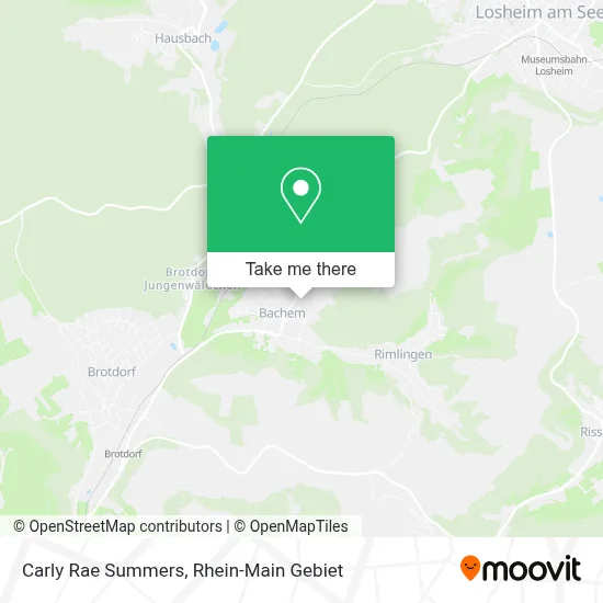 Carly Rae Summers map