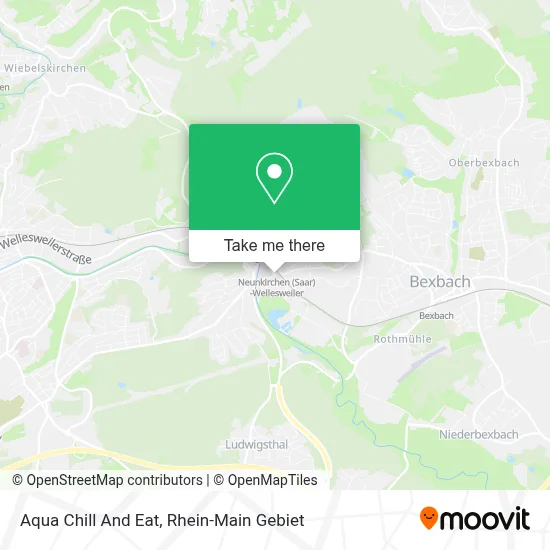 Aqua Chill And Eat map