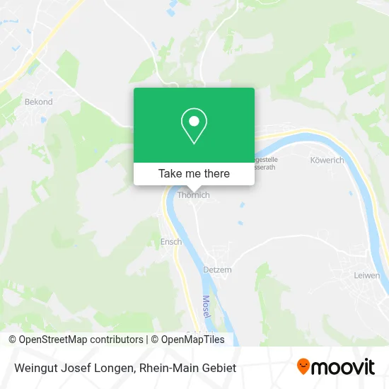 Weingut Josef Longen map