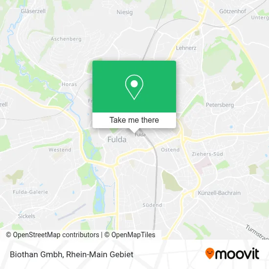 Biothan Gmbh map