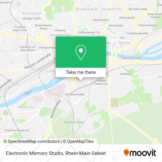 Electronic Memory Studio map