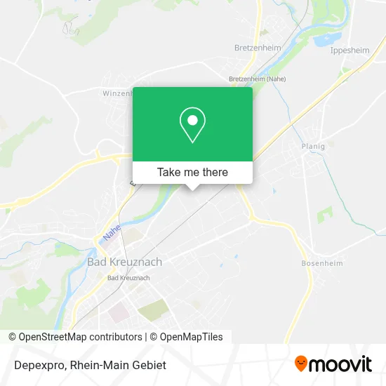 Depexpro map