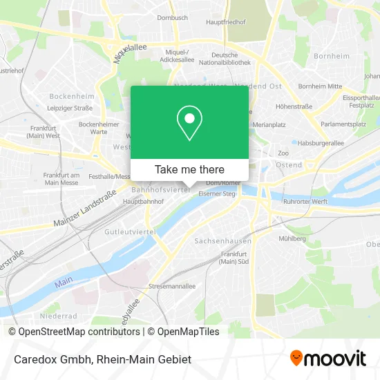 Caredox Gmbh map