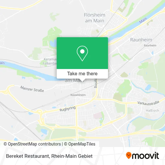 Bereket Restaurant map