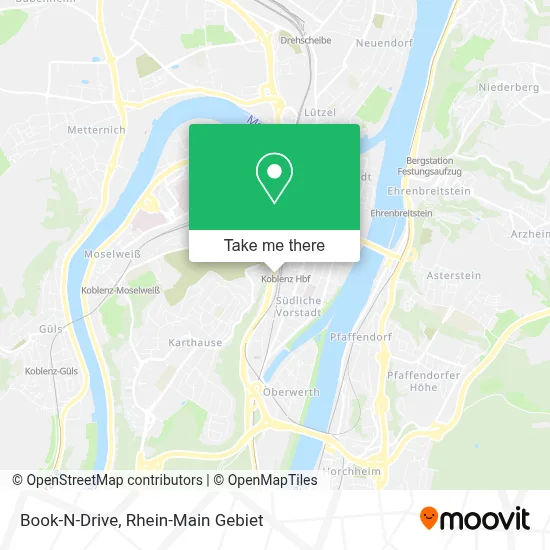 Book-N-Drive map