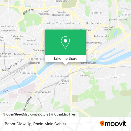 Babor Glow Up map