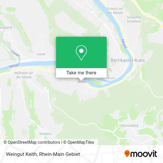Weingut Keith map