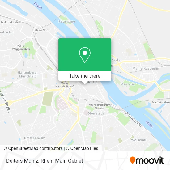 Deiters Mainz map