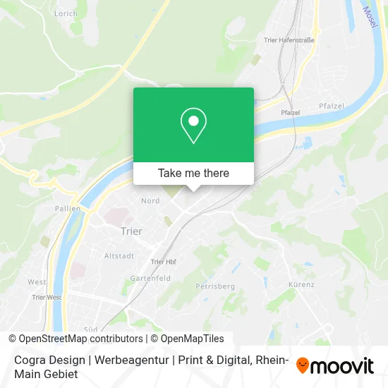 Cogra Design | Werbeagentur | Print & Digital map