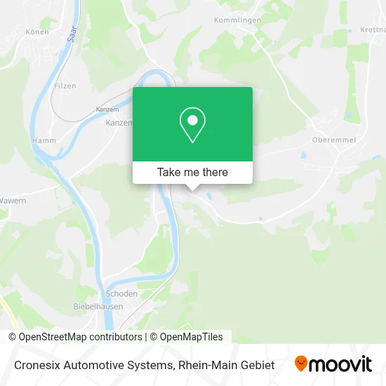 Cronesix Automotive Systems map