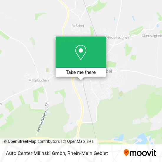 Auto Center Milinski Gmbh map