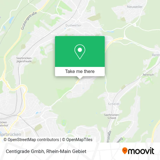 Centigrade Gmbh map