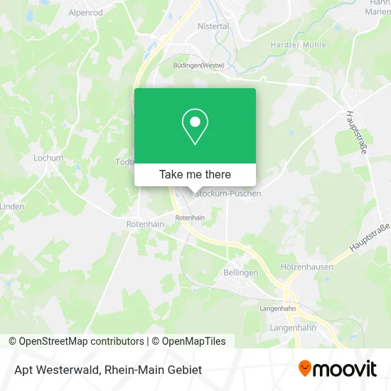 Apt Westerwald map