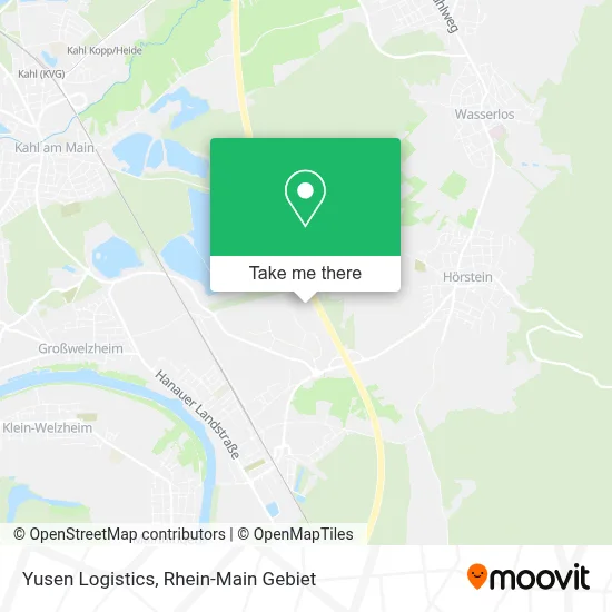 Yusen Logistics map