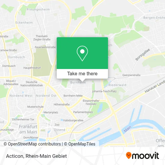 Acticon map