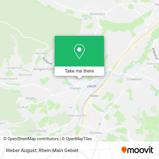 Weber August map