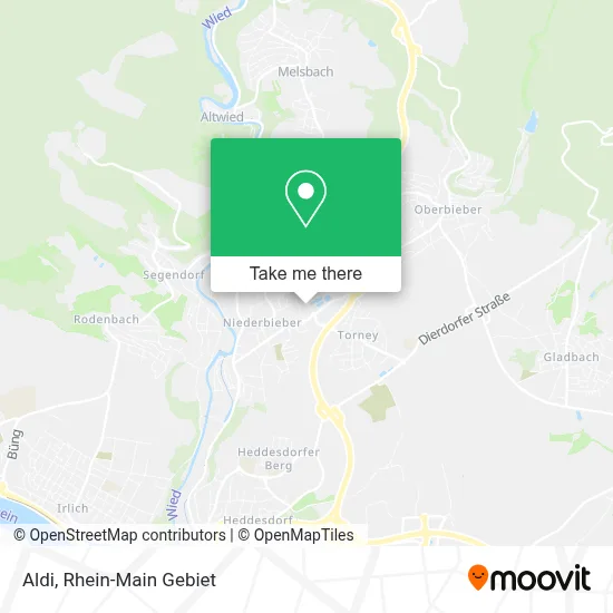 Aldi map