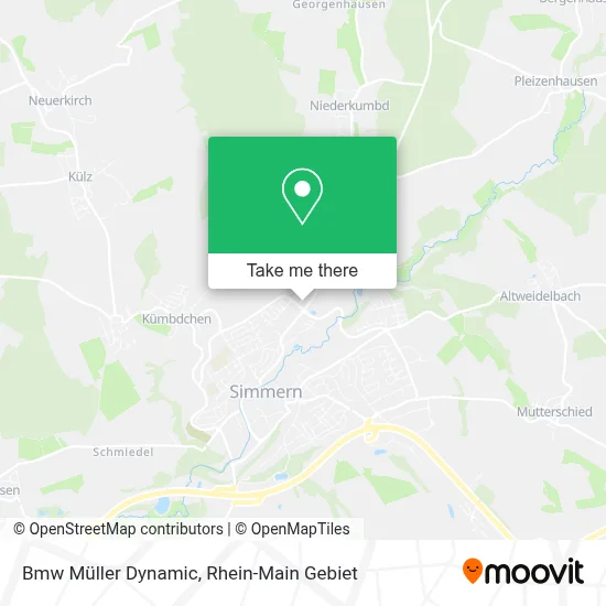 Bmw Müller Dynamic map