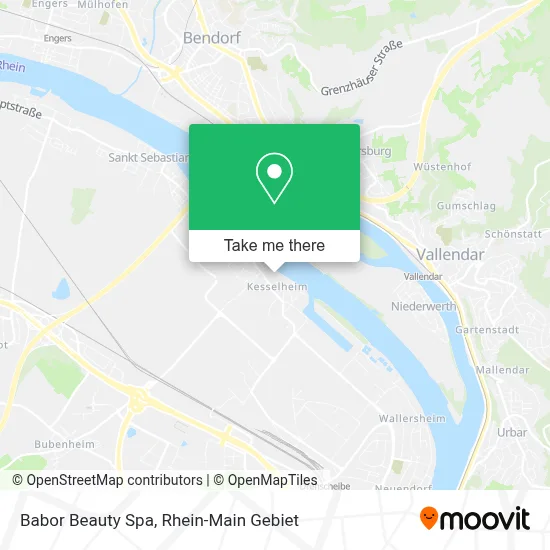 Babor Beauty Spa map
