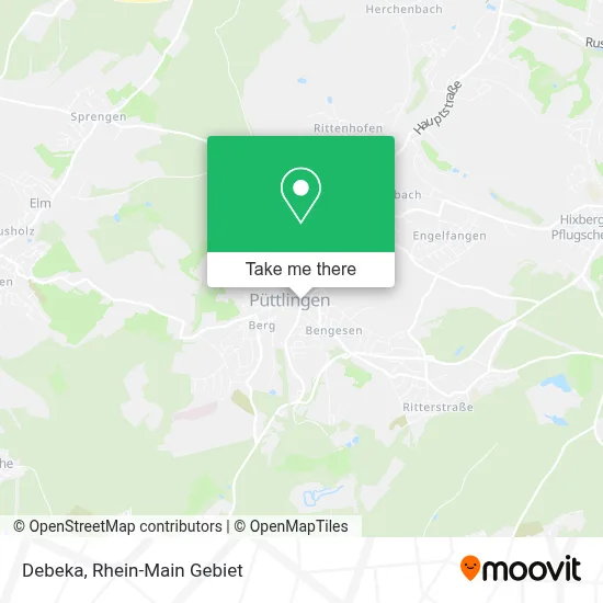 Debeka map