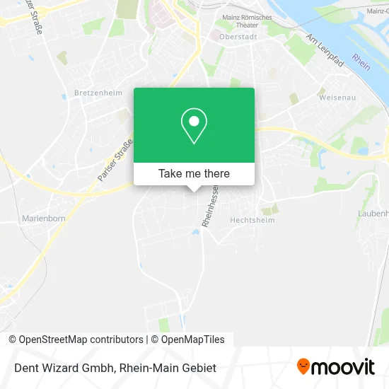 Dent Wizard Gmbh map